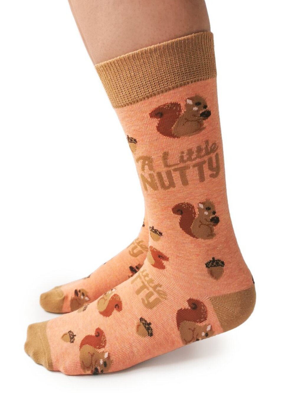 Women's Uptown Sox Crew Socks | A Little Nutty Socks | NWT